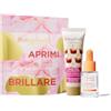 Bottega Verde - Kit Viso Illuminante, Base Viso e Siero Ampolla Natura Pro | Siero Ampolla Viso Uniformante con 5% Vitamin Complex e Base Viso Glow-Perfect con Estratto di Vaniglia, Idea Regalo