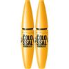 Maybelline New York Volum' Express The Colossal Smoky Black Eyes Mascara (Confezione da 2)