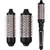 AraSyleon 3-in-1 Spazzola Termica Ionica Set (32/38/45mm), Doppia tensione | 5 livelli di temperatura (150°C-230°C), Thermal Brush Con borsa e guanto termico