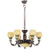 TWTCZOZ Lampada a Sospensione per Casa delle Bambole in 1:12, Modello per Soggiorno, Bronzo