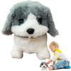 Generic Giocattolo Per Cani Che Abbaia Per Bambini - Giocattoli Interattivi Per Cani Che Abbaiano, Cane Di Peluche Con Coda Che Abbaia E Scodinzola | Cucciolo Elettronico Interattivo