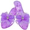 Generico Scarpe con per Bambini - Calzature per Costume Antiscivolo, Decorativo con Gioiello, Base di Trazione + Rialzato, Accessorio in Resina Piena - per Giochi di Ruolo & Eventi
