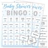 Pink Bee Baby - Baby Shower party bingo gioco per fino a 20 giocatori (blu)