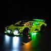 BrickBling Set di luci a LED per Lego Lamborghini Huracán Tecnica (non Lego), illuminazione decorativa per il giocattolo auto Technic 42161