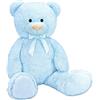Brubaker Orsacchiotto XXL 100 cm Azzurro - Orso Orsetto Morbido Gigante
