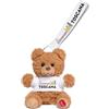 Trudi Bear Marlon KEY RING + T-SHIRT TOSCANA | Peluche con maglietta città italiane, gift ricordo gadget viaggi | 9x10x5 cm taglia XXS | Souvenir | modello 15824