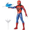 SPIDER-MAN hasbro - (action figure 30cm con blaster titan hero blast gear)