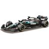 Burago Bburago - F1 Mercedes-AMG F1 W16 2025#63 George Russell, Auto Diecast in Scala 1:64, Replica Dettagliata Monoposto Formula 1, Colori Ufficiali, Blister da Collezione, Età Consigliata 14+ Anni