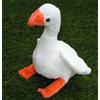 ZYZYZK Trendy Kuschel 3975 - Peluche d'oca bianco, altezza: 20 cm