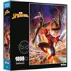 Buffalo Games Marvel Spider-Man Webslinging Into The Night Puzzle da 1000 pezzi per adulti - Puzzle Marvel ricco di azione realizzato negli Stati Uniti