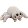 TROYSINC Peluche a forma di ragno, morbido cartone animato, motivo a ragno, in peluche, decorazione di Halloween, per bambini (25 cm, grigio)