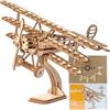 Little Story Puzzle in legno 3D educativo fai da te per bambini e adulti, collezione (aereo)