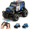 Pup Go Macchina Polizia Telecomandata per Bambini 3+ Anni, Mini Auto RC | Idee Regalo Natale per Ragazzo, Truck Radiocomandata Elettrica Regalo Natale Compleanno, Macchine Telecomandate Giocattolo