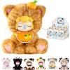 Rolife Nanci Bear Tea Time Kitties Blind Box Peluche Portachiavi | Un peluche gattino adorabile da 17,5 cm per coccole e decorazione, un regalo bellissimo per ragazze e collezioniste.