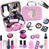 Mrabbitoo Trucchi Bambina Set - Trucco Set Ragazza, Lavabile Kit Regalo, Set di Trucchi per Bambini, Bambina Giocattoli Giochi Bambino 4 5 6 7 8 9 10 Anni, Regali Natale 3-12 Anni