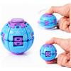 AEYAKA Helix Core Ball, Gioco Anti-Stress Rotante Ufficio - Ghiaccio A9 | Palla rotante anti-stress. Compatta 5,8cm per tasca/scrivania. Silenziosa per concentrazione, ufficio e scuola.