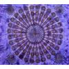 Seamar - Linea Oro Telo Copritutto Grande Pankhee 100% Cotone Indiano Stampato 210x240 cm (Viola)