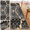 Laegnfho 90 x 250 cm Tappeto Passatoia Cucina Antiscivolo Lavabile Tappeto Runner Corridoio Lungo Tappeti Salotto Tappetino Camera da Letto Moderno Tappetini Lungo per Ufficio Entrata Casa Cucina