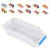 Oceano Contenitori Frigorifero Organizzatori per Alimenti Vaschette Cassetti Cestini Organizer salvaspazio frigo Freezer Armadio Cucina Bagno Lavanderia (12)