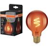 OSRAM Lampada LED Vintage 1906 Globe G80 DIM 3W 1800K rame | Vintage 1906 Globe 80 5 Spiral Filament DIM, LED Lamps, Rame, 15000 h, confezione da 1