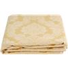 SaRani Tessuto Jacquard Broccato Fantasia Floreale, Stoffa Damascato per Arredo Casa Tovaglie Cuscini Tendaggi H 280 CM (Oro, Metro 100x280 cm)