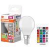 Osram Retrofit RGBW Lampade con Telecomando Lampadina LED, Attacco: E14, Bianco Caldo - Bianco Freddo, 2700 K, 4 W, Equivalenti a 40 W, LED RELAX and ACTIVE CLASSIC B, Opaco, Taglia Unica