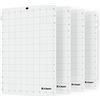 XINART StandardGrip - Tappetino da taglio per Silhouette Portrait, 4 tappetini, 20,3 x 30,5 cm, presa standard, adesivo, accessorio da cricket per Silhouette Cameo