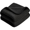 Generic Panno Originale Microfibra Auto Vetri 600 GSM 40x40 cm 2 Pezzi | Doppio lato ad alta assorbenza: asciuga specchi, carrozzeria e acciaio senza aloni, anche con sola acqua