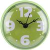 MAGT Orologio da Parete, Orologio da Bagno di Aspirazione Leggermente Impermeabile Mini Orologio da Parete per Doccia (Verde)