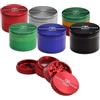 Black Leaf Diamond Grinder 4 pezzi alluminio aereo