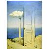 Vestin Stampa in Poster o Tela Canvas 100% QUALITà ITALIA - Magritte - La Vittoria - effetto Dipinto Idea Regalo Casa quadro cucina stanza da letto soggiorno (TELA CANVAS, 60X83 CM)