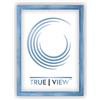 TRUE | VIEW DESIGN TrueView Cornice per Foto 59,4x84,1 cm DIN A1 Azzurro chiaro | Dimensioni a Scelta | Vetro Acrilico | Cornice in Legno per Foto, Immagini e Certificati | Per Studio, Soggiorno e Camera da Letto