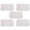 Zerodis 5PCS Piastra di Mica Universale Foglio di Mica Sostituzione Microonde Forno Parte Riparazione di Accessori Copertura per Guida D'onda 4.6x2.5 inch