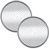 Dakexiong 2 Pcs Filtro da Doccia per Capelli, Raccoglitore Capelli da Scarico Doccia 118mm (4.65 pollici) Per Copertura e Protettore di Scarico, Tappo Raccogli Capelli per Bagno, Vasca da Bagno e Cucina,bianco