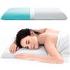 AOTOZE Cuscino Basso Memory Foam per Dormire | Guanciale Letto Piatto e Sottile (60 x 40 x 6 cm)