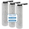 BRUVISH 【MANIGLIA A RULLO NON RIMOVIBILE】(3 pezzi) ONE S7 PRO Rulli di ricambio per spazzole per Tineco Floor ONE S7 PRO/ ONE S6 Smart Cordless Cordless Wet Dry Vacuum Cleaner, parti di spazzole a rulli