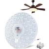 KINGYEENUO Modulo LED da 24 W, sorgente luminosa con supporto magnetico, modulo rotondo a LED, diametro 16,5 cm, luce diurna 6000 K, per lampade da soffitto, lampade da parete, ricambio di lampade