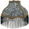 Hellery Paralume con Frange E Nappe, Classico Stile Vintage Europeo, per Lampada da Scrivania O da Soggiorno.