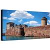 Wallazz Quadro su Tela Toscana - Quadri Moderni Soggiorno - Firenze, Pisa, Siena, Livorno, Massa, Cortona, Montalcino - Stampa su Tela Canvas HD - Quadro Moderno Soggiorno 50x150 cm
