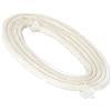 NKlaus 5 metri stoppino con fibra di vetro rotondo Ø 6mm per lampada a spirito lampada ad olio per lampada purificata olio di paraffina stoppino permanente lampada a paraffina torcia da giardino 1259
