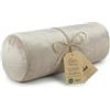 Totsy Baby Cuscino girocollo con schiuma visco velluto 40 x 15 cm - cuscino girocollo beige