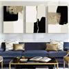 HEHGVCF 3 Pezzi Quadri Moderni per Soggiorno Immagini Moderne su Tela Beige Oro Quadri Moderni per Soggiorno Immagini su Tela Arte Moderna Senza Cornice (C, 60 x 90 cm)