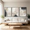 KAIDAARTLH Set da 3 quadri boho 60x80cm, poster astratti su tela, decorazioni d'arte moderne e minimaliste per soggiorno, camera da letto e ufficio, senza cornice（E,3x60x80cm）