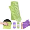 Generic Rotolo di panni in peluche strappabili, strofinacci riutilizzabili, rotoli di panni in microfibra lavabili da 20 pezzi, strofinacci da cucina super assorbenti e che non lasciano pelucchi