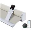 TIPIACE Tende Smart Motorizzate Oscuranti Impermeabil (Beige Yellow) | Smart Motorizzato Shades Silent Lift con telecomando, tessuto impermeabile per camera da letto e ufficio regolazione della