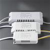 SPABOY Alimentatore LED Driver Lampada da soffitto Domestica a Tensione Larga con Isolamento Bicolore Alimentatore CC trasformatore 110V220V (Size : 25-36W)