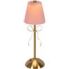 BUERPINKING Lampada da comodino touch dimmerabile, lampada da tavolo a LED con fiocco, lampada da scrivania a LED con controllo touch e paralume in tessuto, lampada da comodino dimmerabile per camera
