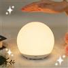 AUAUY Luce Notturna Paralume, Timer da 30/60Minuti, 7 Colori, 1500mAh