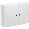 TATAY Mobile Bagno 46x15,5x32 cm Facile da Pulire Plastica Resistente | Mobile Bagno Organizer | Supporta 8 kg | Polipropilene Resistente | Viti Incluse | Facile da Pulire e Montare, Bianco