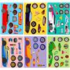 YiYaO Cool Racing Game Cartoon Puzzle Giocattolo Adesivo per Bambini Puzzle Cambio Faccia DIY Ricompensa Sticker